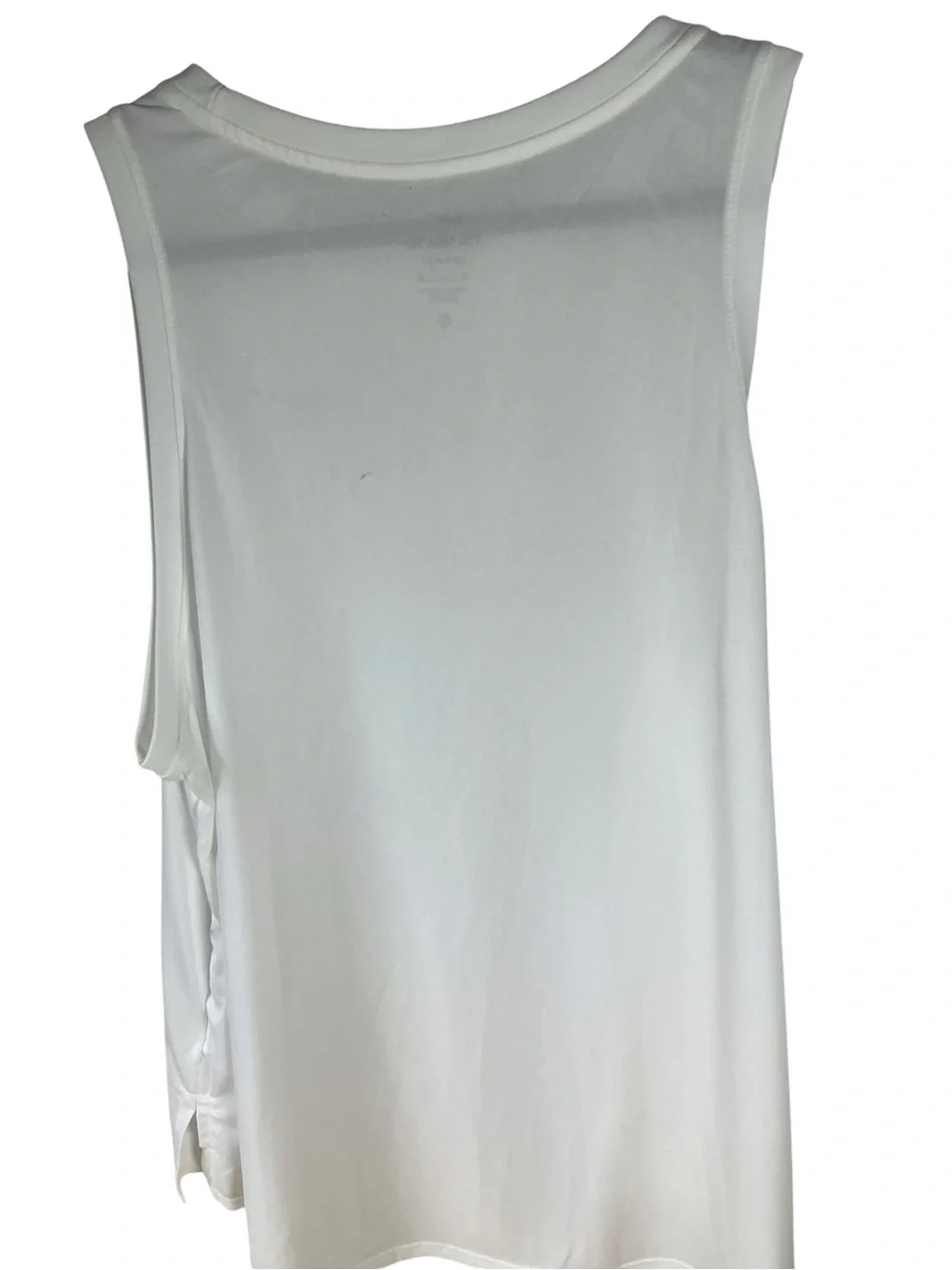 Nike Dri-FIT Ready Tank Size 3XL Men's White Unisex Athletic Top